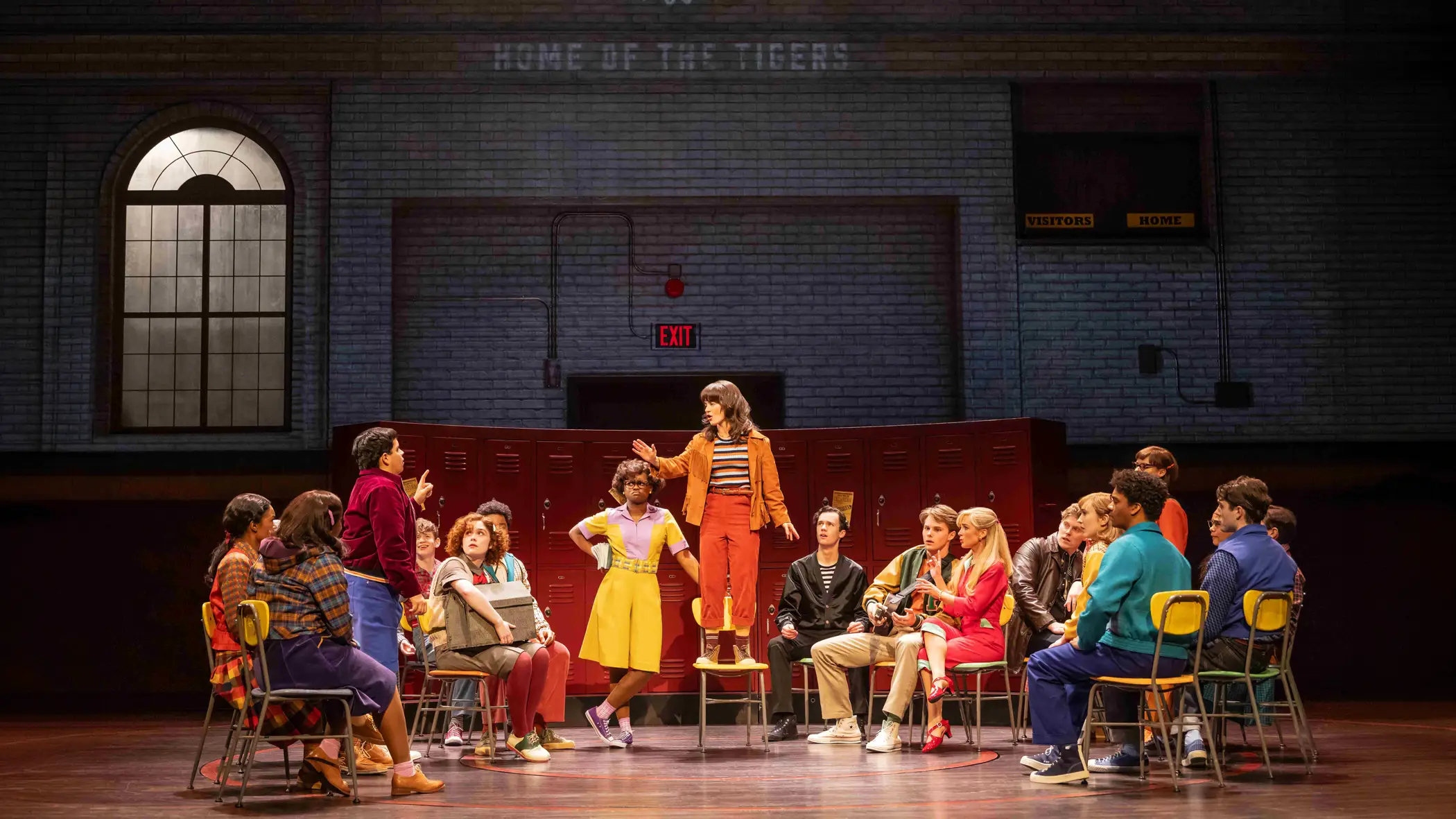 Les acteurs de STRANGER THINGS: THE FIRST SHADOW - Photo : © Matthew Murphy et Evan Zimmerman