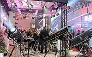 RJ spots dazzle on the busy RJ stand at Prolight+Sound 14