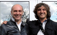 Ermanno Tontini and Marco Bartolini from Robert Juliat’s new Italian distributor, RM Multimedia