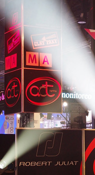 Robert Juliat Merlin and Roxie make their debut on the booth of new US distributor, ACT Lighting