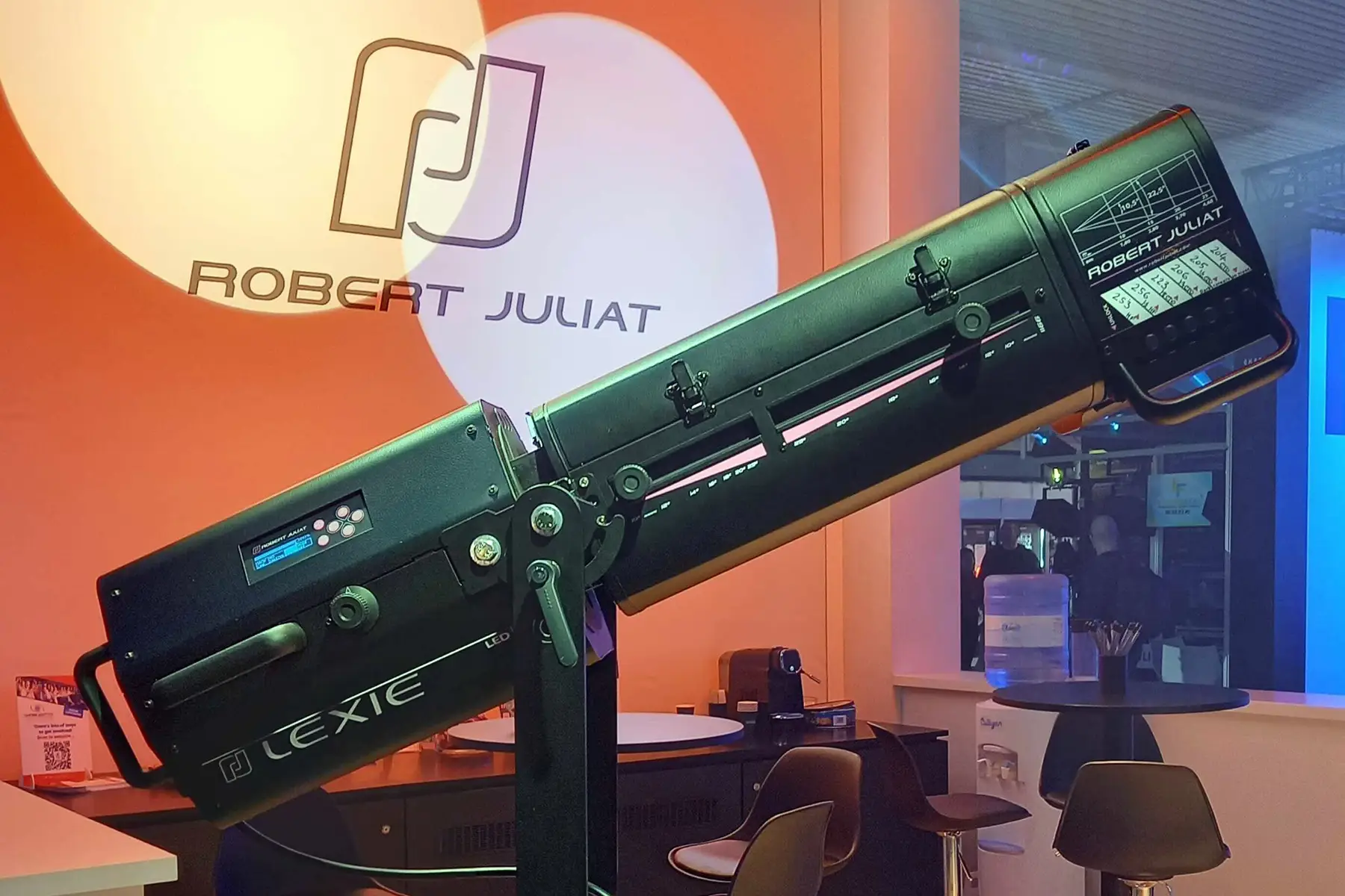 Lexie followspot received its official launch at ISE 2025