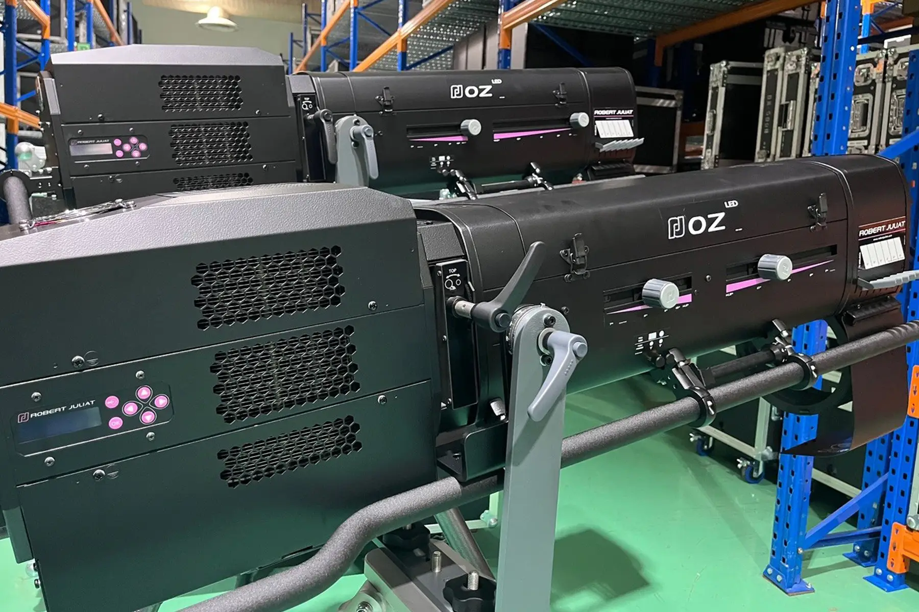The Production People, Singapore invests in its first Robert Juliat Oz followspots - Photo © Sheldon Gooi