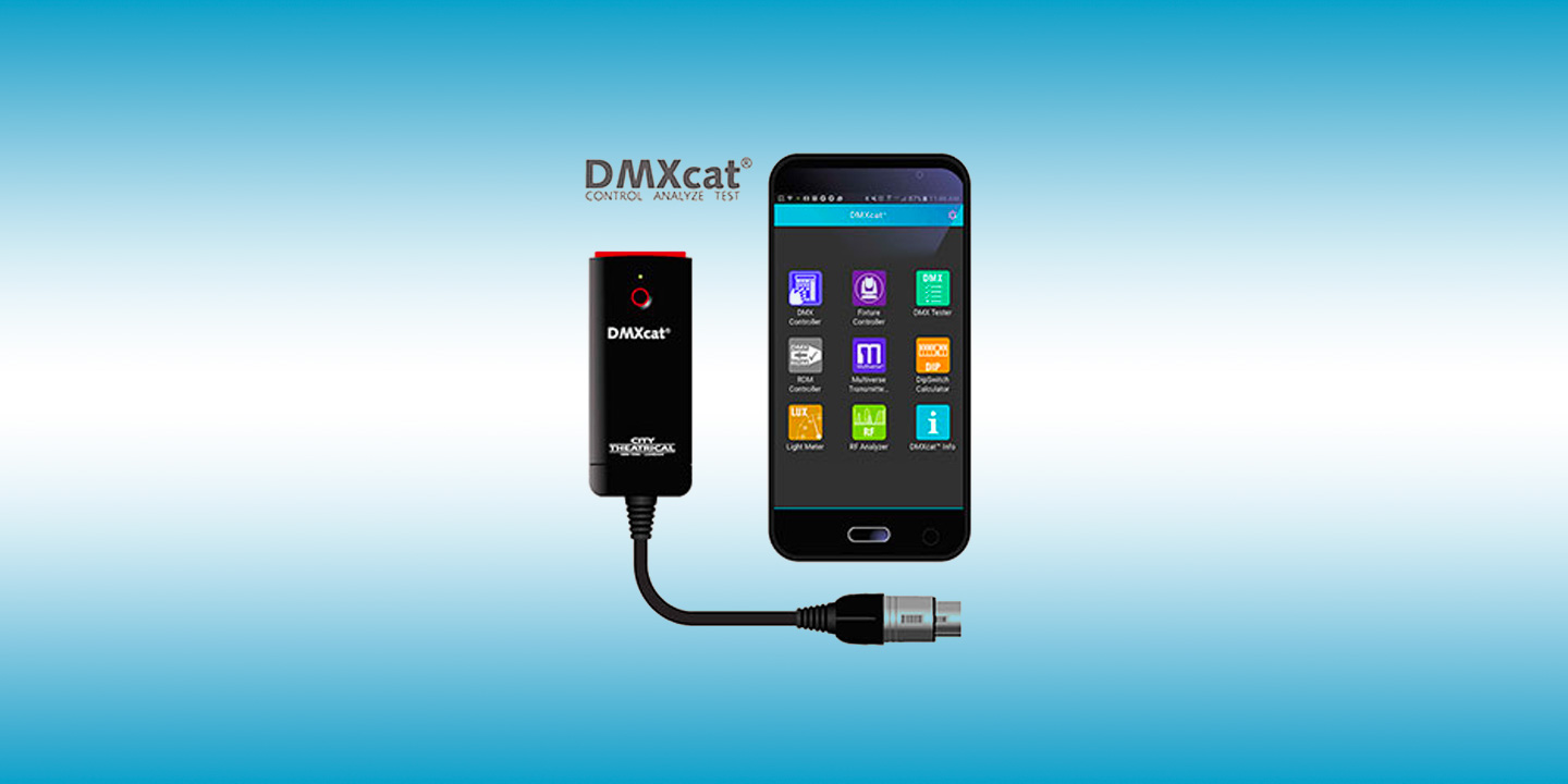 DMXcat Testeur multifonctions DMX/RDM