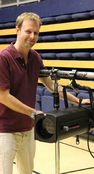 Sadler’s Wells Technical Manager, Christian Wallace. Photo credit : Lucy White