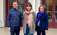 Francois Juliat, Manon Poirier et Caroline Strauch - Crédit Photo : © Robert Juliat / TNS