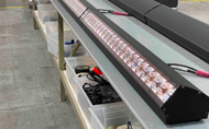 Photo: Legacy Production Group expands lighting inventory with Robert Juliat Dalis 862 Footlights