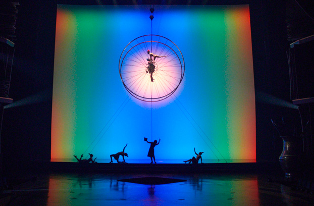Les rampes Dalis 860 de Robert Juliat au cœur de la nouvelle production du Cirque du Soleil et de Disney, Drawn to Life