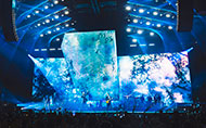 Robert Juliat Dalis 864 footlights join Justin Timberlake’s  “The Forget Tomorrow World Tour” - Photo © Steve Jennings