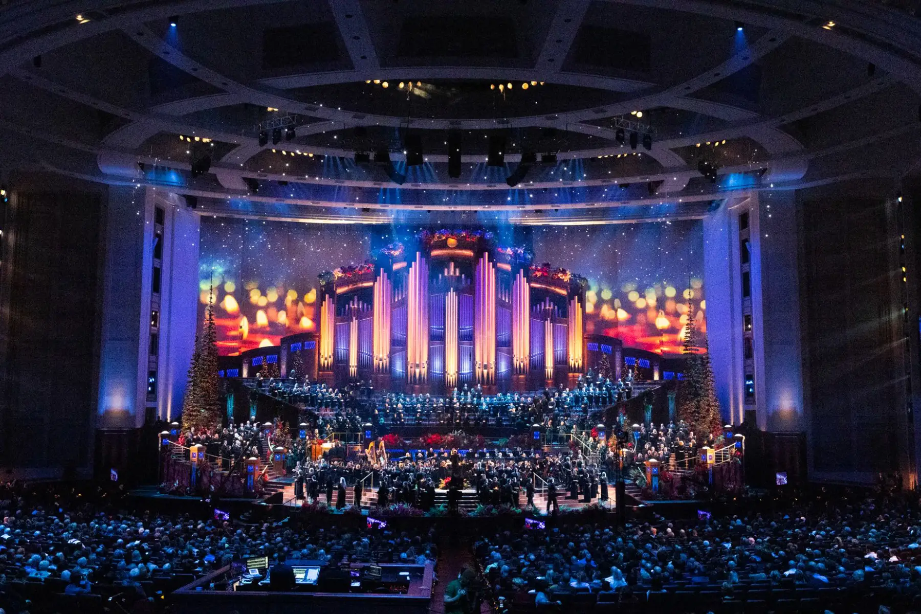 The Conference Center in Salt Lake City chooses Robert Juliat Dalis 864 Footlights for lighting upgrade<