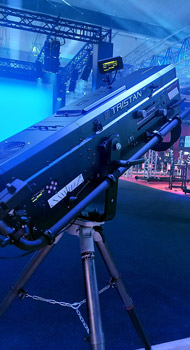 Tristan followspot showed off its accessories