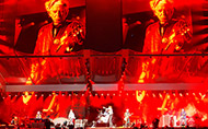 Robert Juliat Lancelot gives satisfaction to The Rolling Stones at new U Arena in Paris