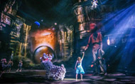 Robert Juliat Cyrano performs at Dubai’s La Perle by Dragone