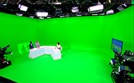 Robert Juliat Dalis fixtures provide a green solution for RTL TVI’s virtual studio © Robert Juliat