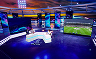 Robert Juliat Dalis fixtures provide a green solution for RTL TVI’s virtual studio © Robert Juliat