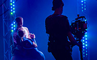 Les Dalis 860 de Robert Juliat entre dans une autre dimension grâce au tournage du court-métrage Odyssey au Scottish Ballet - Photo: © Andrew Ross