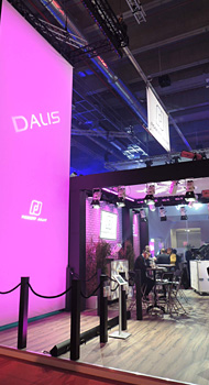 Robert Juliat presents DALIS on its stand at Prolight+Sound 2015.